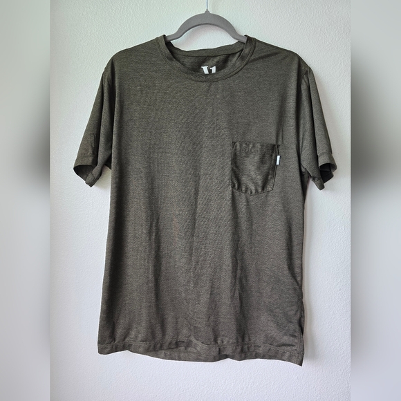 Vuori Men's Olive Short Sleeve Tee - Picture 2 of 8